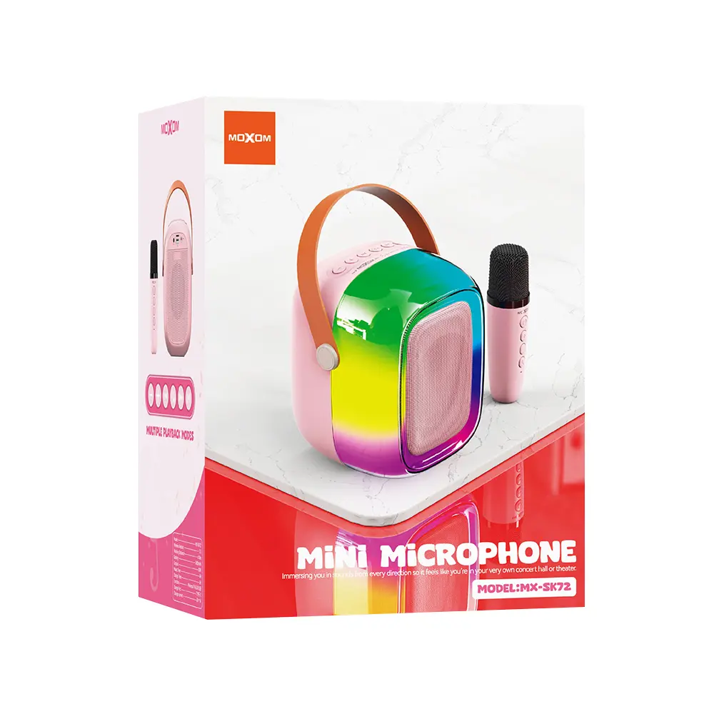 MOXOM Wireless Karaoke Speaker MX-SK72 