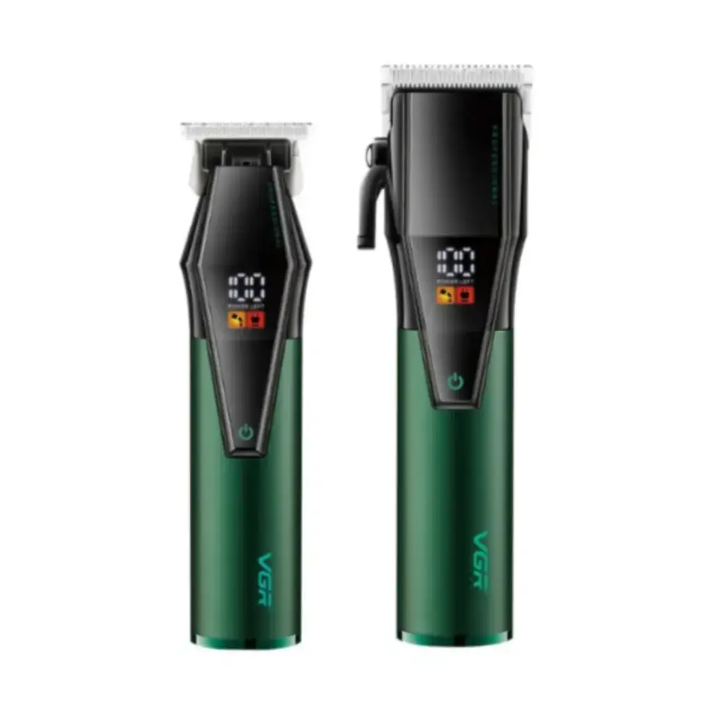 VGR V‑677 | Professional Hair Clipper & Trimmer Set | Corded & Cordless Operation