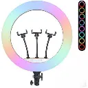 ضوء حلقة LED ناعم RGB MJ45
