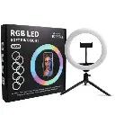 ضوء حلقة LED ناعم RGB MJ36