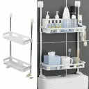 Multifunctional Storage Rack White 