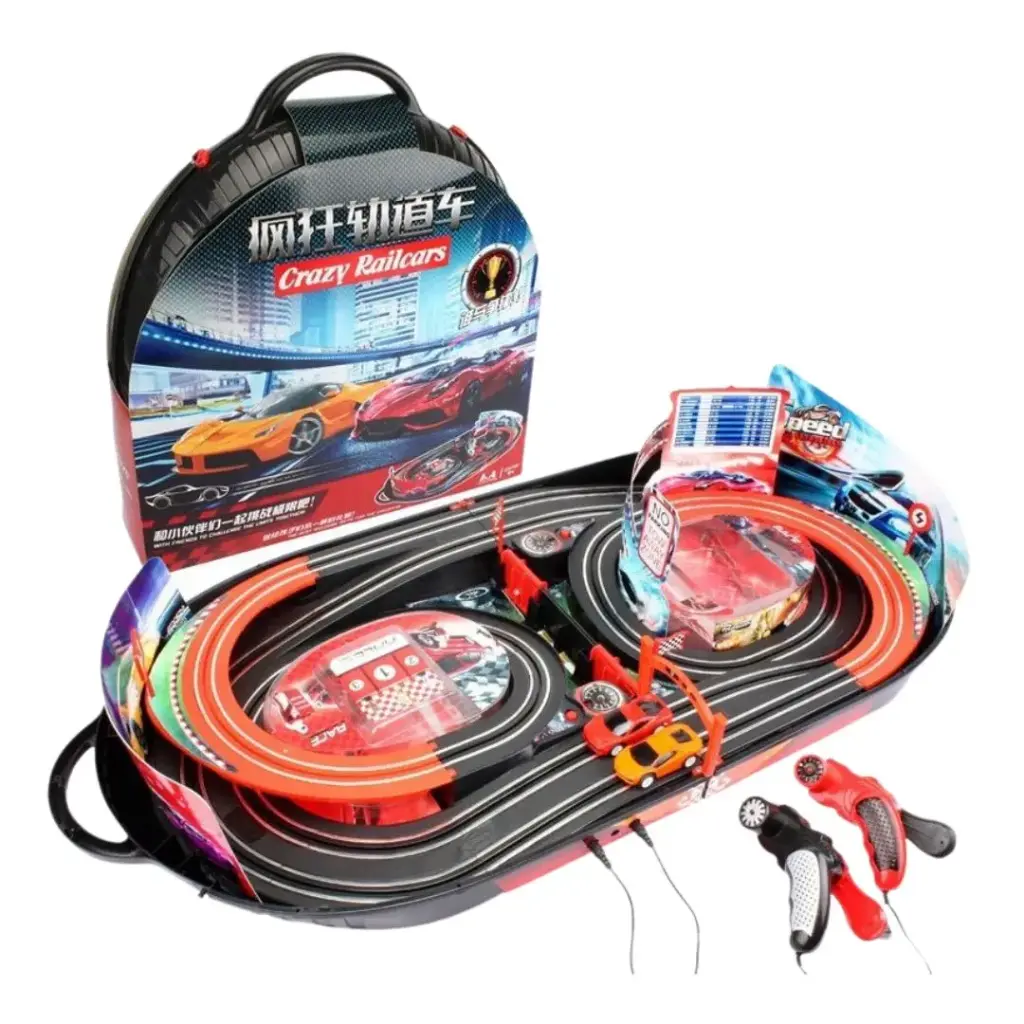 Crazy Rail Cars Racing Passion 