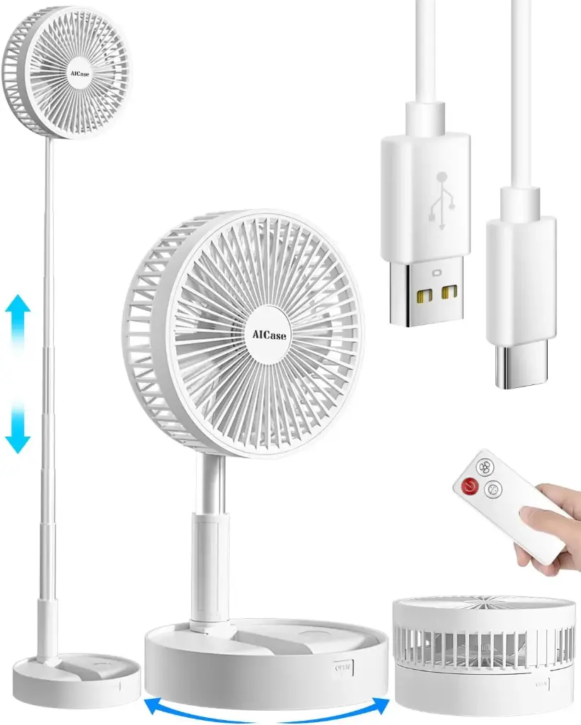 Telescopic Folding Fan 