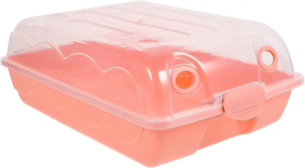 Alipis Sneaker Organizer Box Plastic Stackable Design Easy to Find Your Shoes