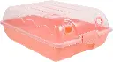 Alipis Sneaker Organizer Box Plastic Stackable Design Easy to Find Your Shoes