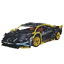 سيارة سباق ليغو سوداء