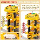 Track 30pcs Game Play Garage Parking Lot Toy Car Engineering 6252
