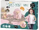 Cute Pink Brown Bear Backpack Toy
