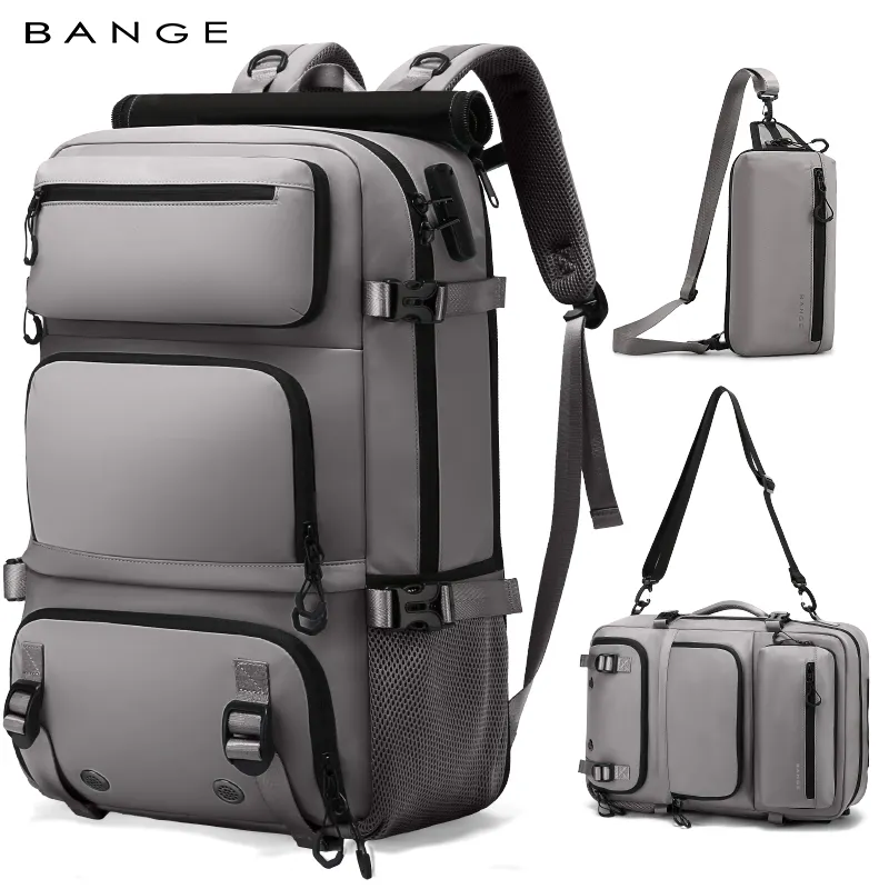 Anti-Theft Travel Backpack with Detachable Sling Bag Expendable Large Capacity Bp-30