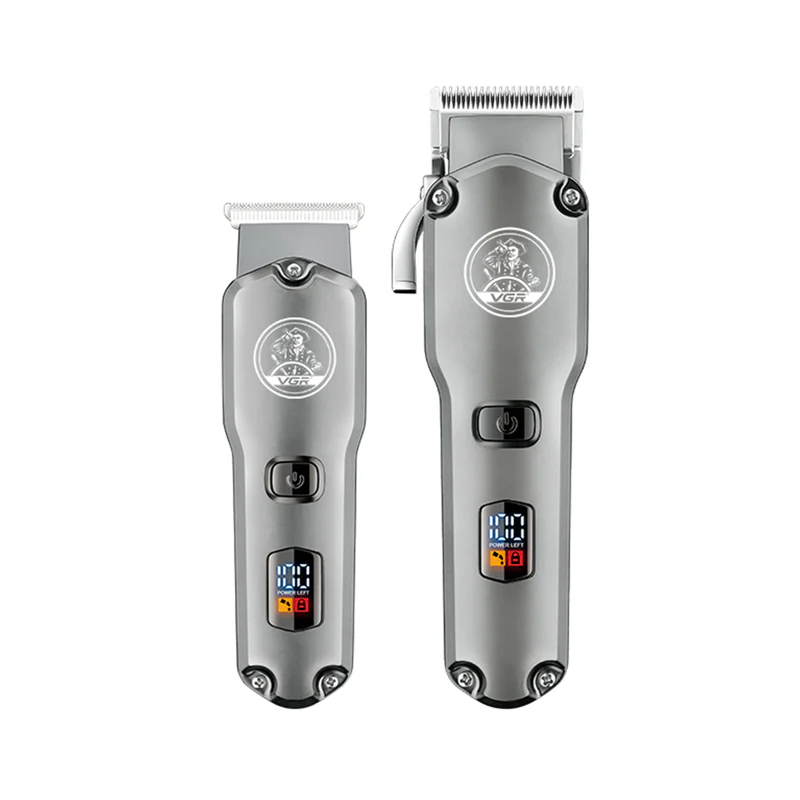 VGR V-675 S3 | Professional Grooming Set for Men | Waterproof IPX6, LCD Display