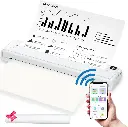 Portable Thermal Printer Wireless for Travel, Inkless Compact Printer A4