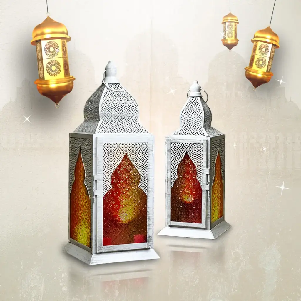 مجموعة فوانيس رمضان من قطعتين 1-4