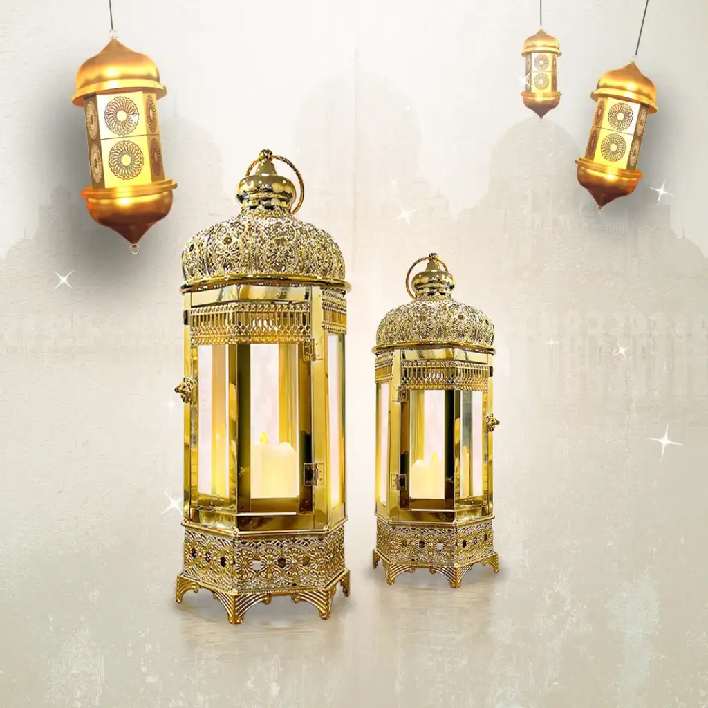 مجموعة فوانيس رمضان من قطعتين 1-9