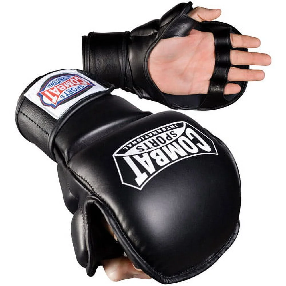 Combat Sports MMA Safety Sparring Gloves Regular Black