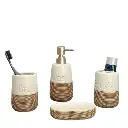 Bathroom Set- 4 PCS Ceramic