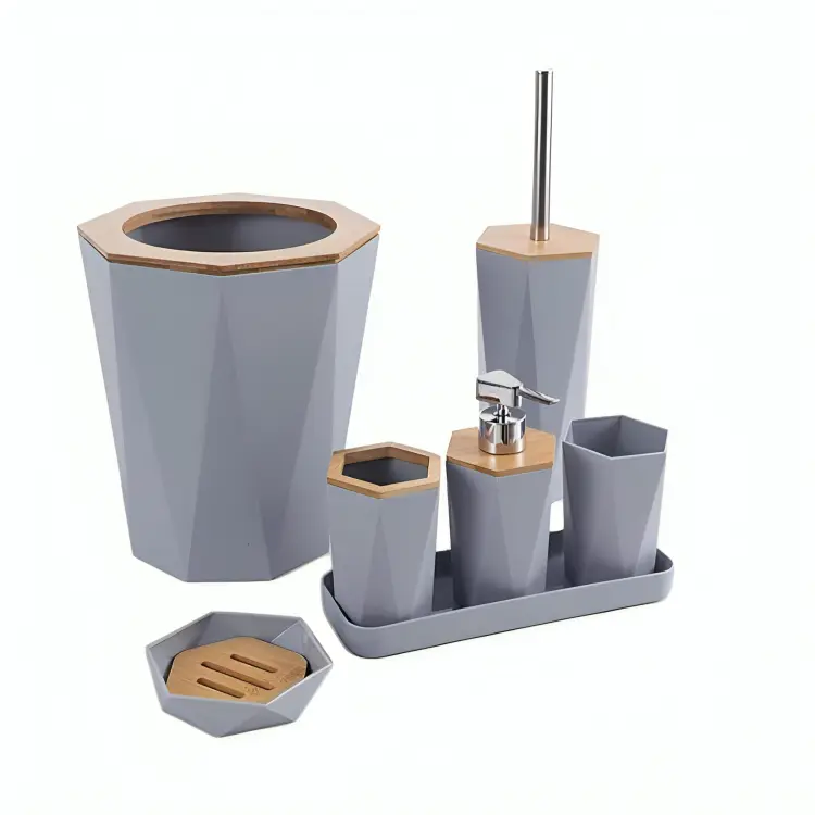 Bathroom Set - 6PCS 6181