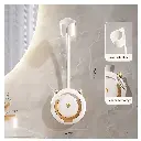 Self Adhesive Hands Free Wall Mounted Hair Dryer Stand Holder for Wall