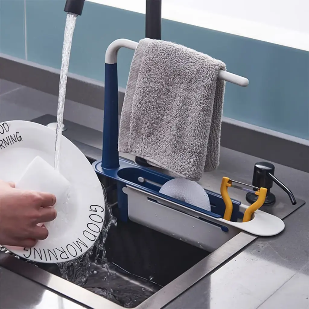 Telescopic Sink Storage Rack 
