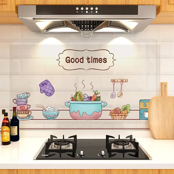 Kitchen Oil-proof Self-adhesive Paper 