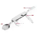 مجموعة أدوات المائدة للتخييم