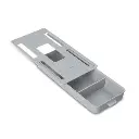 Under Table Drawer Organizer Box Expandable Self-adhesive Pencil Cosmetic Tray Hidden Drawer Organizer