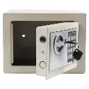 Safe Box Cream, H170*W230*D170MM 1KG 