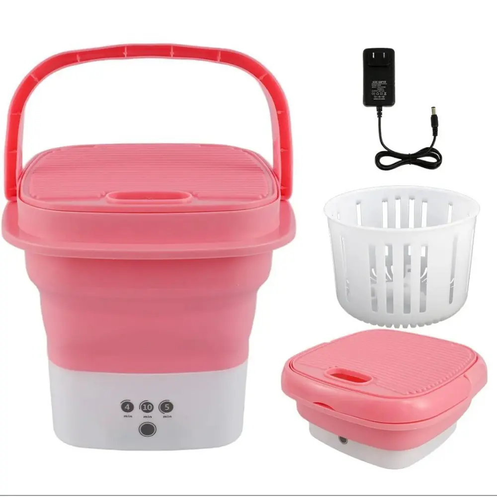 Folding Washing Machine (Pink)