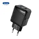 Yookie Charger EI3Y Dual Port 20W (Black)