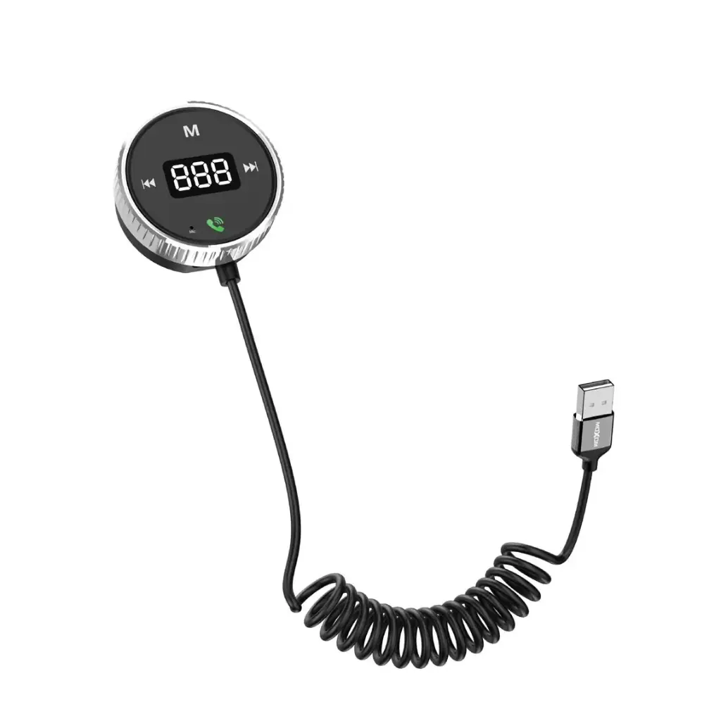 MOXOM MX-VC35 Car Music Player, (USB) Digital Display & Memory Port