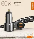 Moxom MX-VC22 Car Charger (60W) (2 USB Ports) Supports Ultra-Fast 