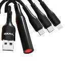 Yookie 4in1 CB35 Multi-Function Cigarette Lighter Data Cable 