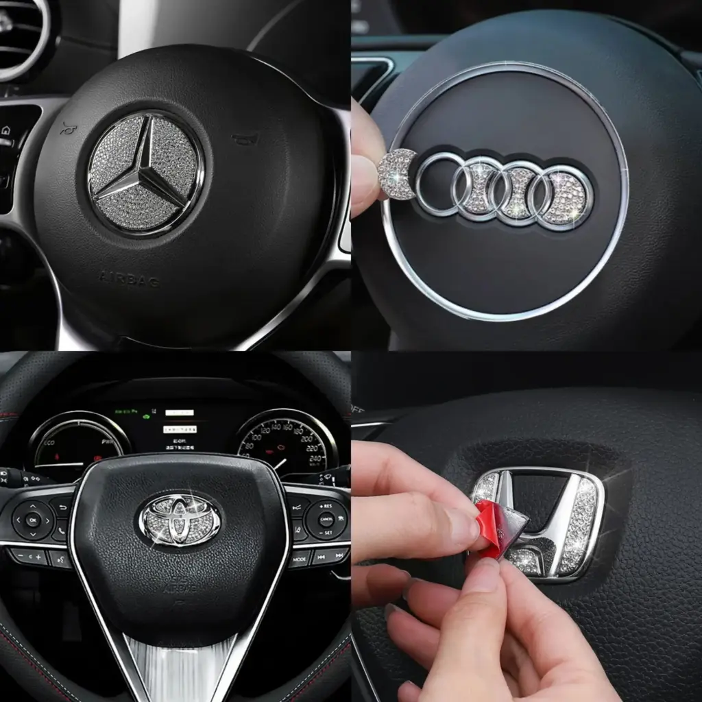 Steering wheel decoration (1 psc)