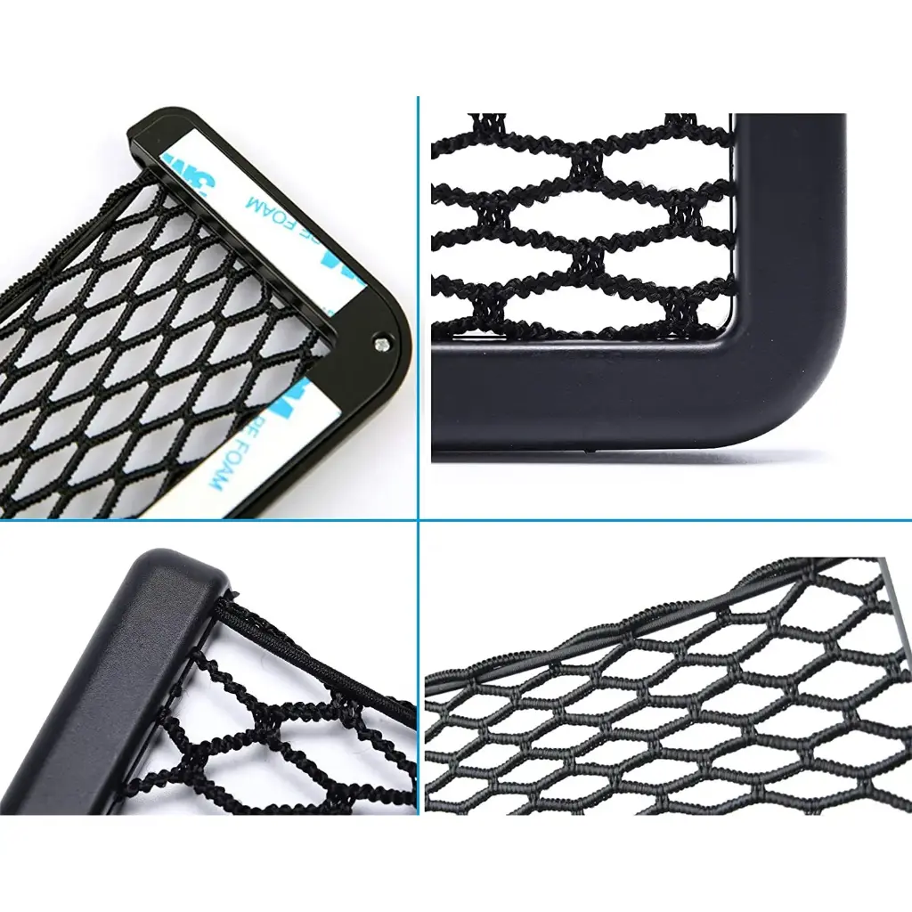 حامل شبكة السيارة وحامل الهاتف في الجيب