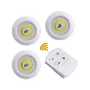 Led Light With Remote Control Set of 3 Home, Room Ceiling,Kitchen , Wardrobe Led Light