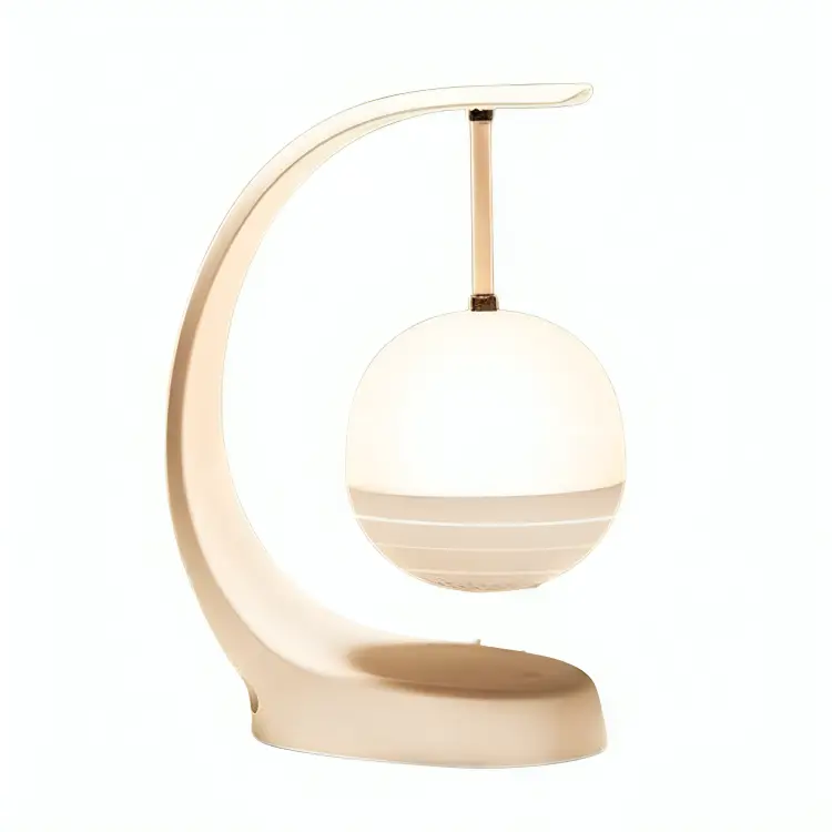Round Ball Music Light Speaker USB Battery Operated LED Music Night Lamp 