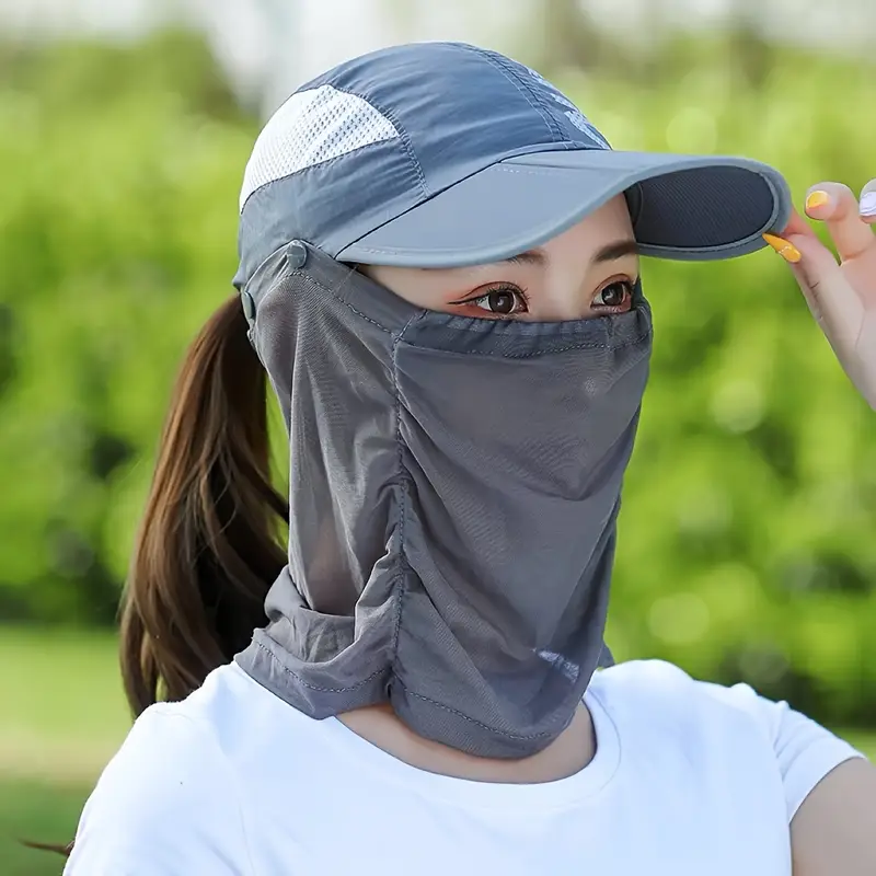 Summer UV Protection Hat Sun Protection Cycling Cap 