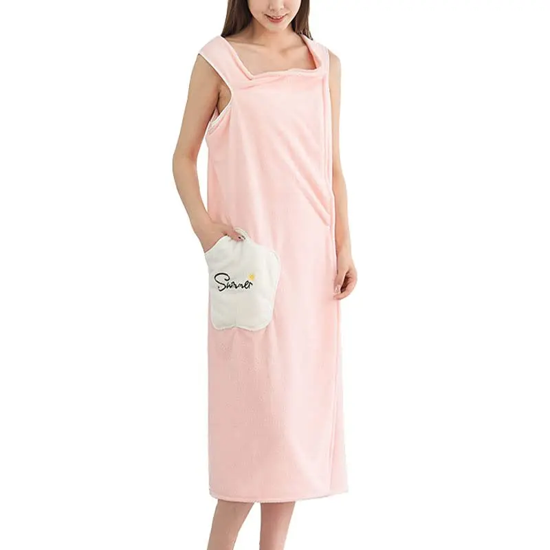Wearable Bath Towel For Bathroom