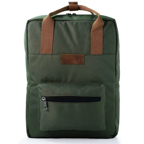 Rasburry Unisex Waterproof Fabric 15.6″ Backpack 