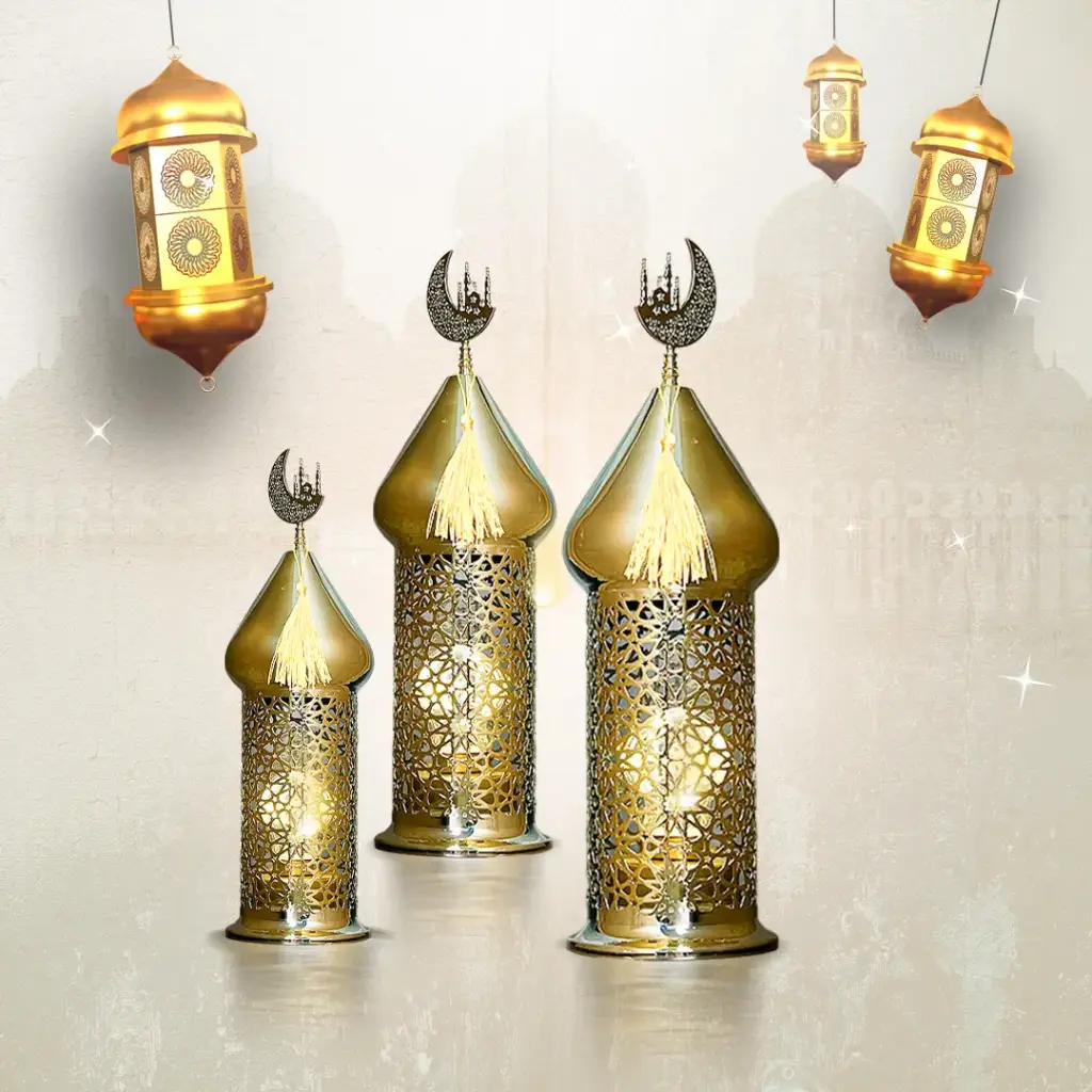 Ramadan Lantern Set of 2Pcs 1-11