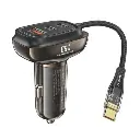 Foneng C20 A+C+C 3-Port Car Charger (66W & With Type-C Cable)