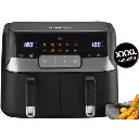 DSP KB-2125 Dual Basket Air Fryer 3400W 10L