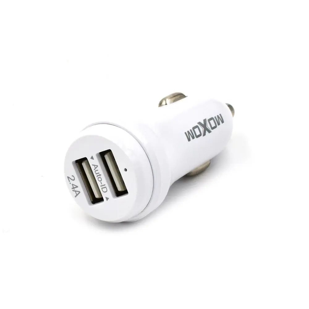 Moxom Universal Dual USB Ferless Of Bump Car Charger VC41 With Cable