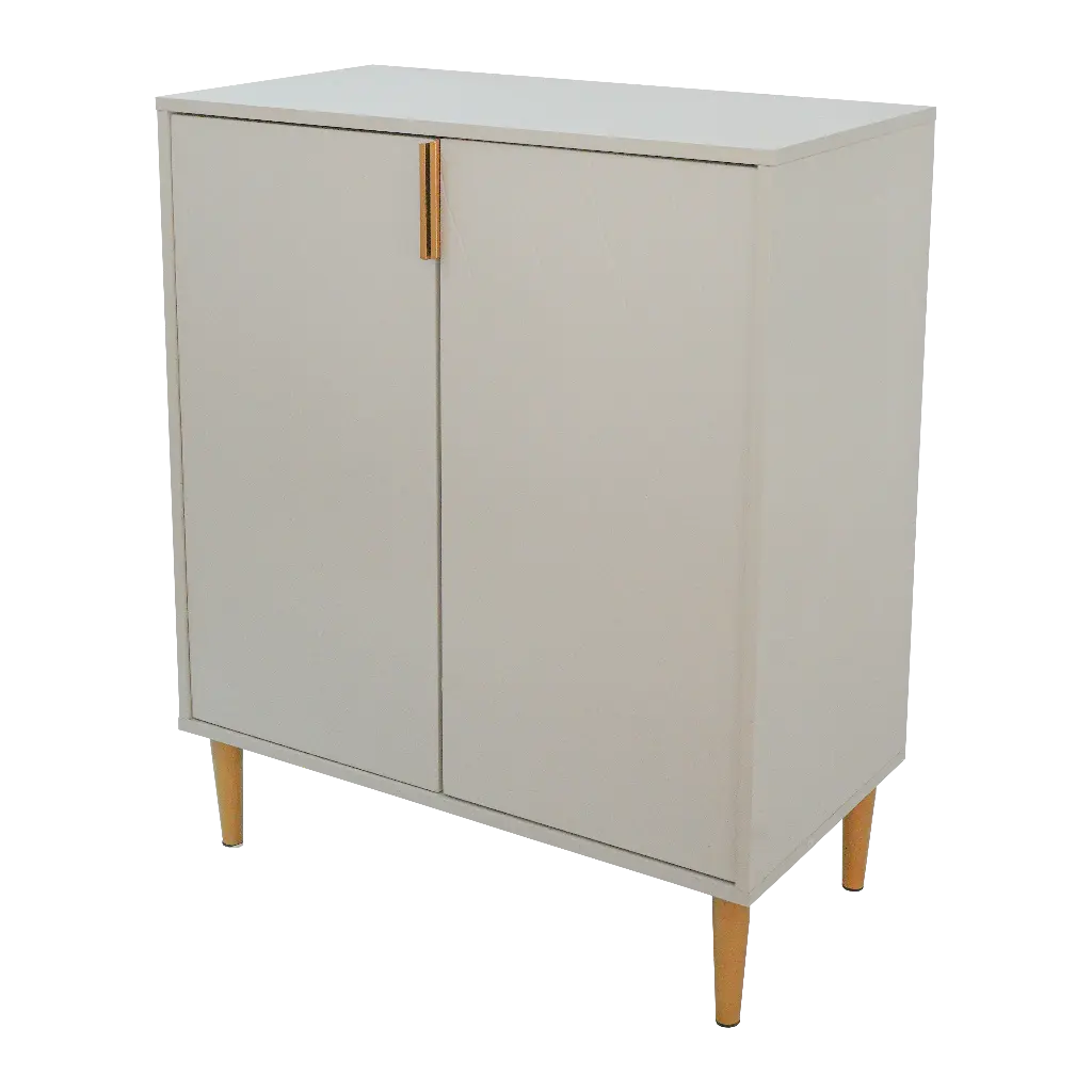 White Small Sideboard Storage Cabinet 7830