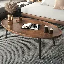 Oval Modern Coffee Table (X-Large) 