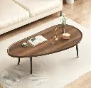Elliptical Modern Coffee Table 