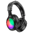 سماعة رأس لاسلكية hoco مع إضاءة RGB W48
