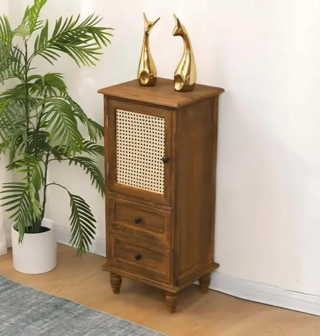 Freestanding Kitchen Pantry Storage Cabinet (Wood) 