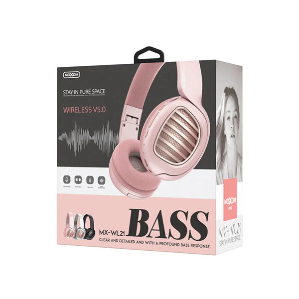 MOXOM Headphone MX-WL21 (Pink)