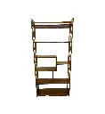 Bamboo Multi-Layer Simple Storage Bookshelf 