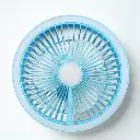 Table Camping Lamp Colorful Fan JD-F11